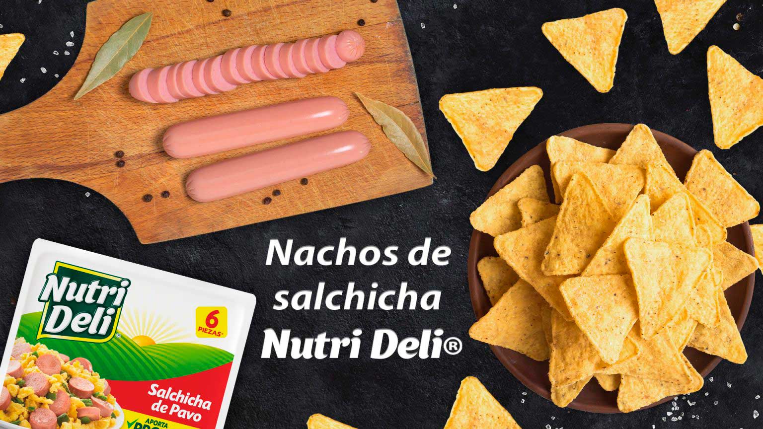 Nachos con Salchicha Nutri Deli®